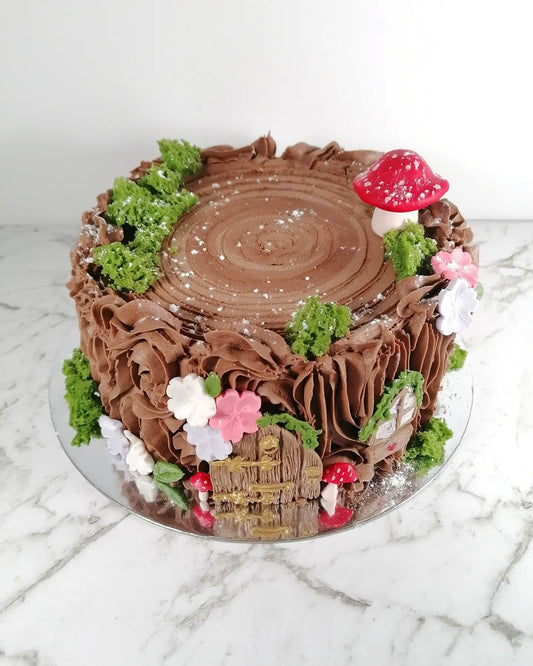 Fairy Woodland Theme Cake