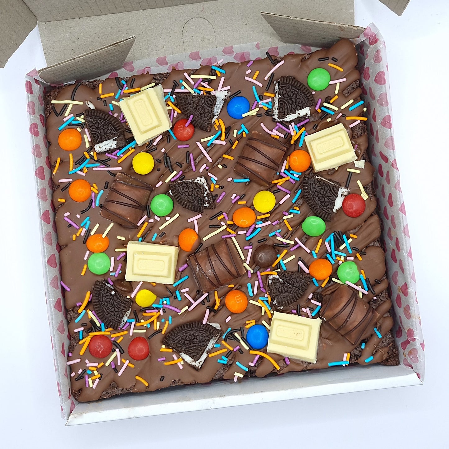 Loaded Chocolate Brownie Slab